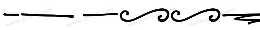 Be Cool Alt Regular字体转换